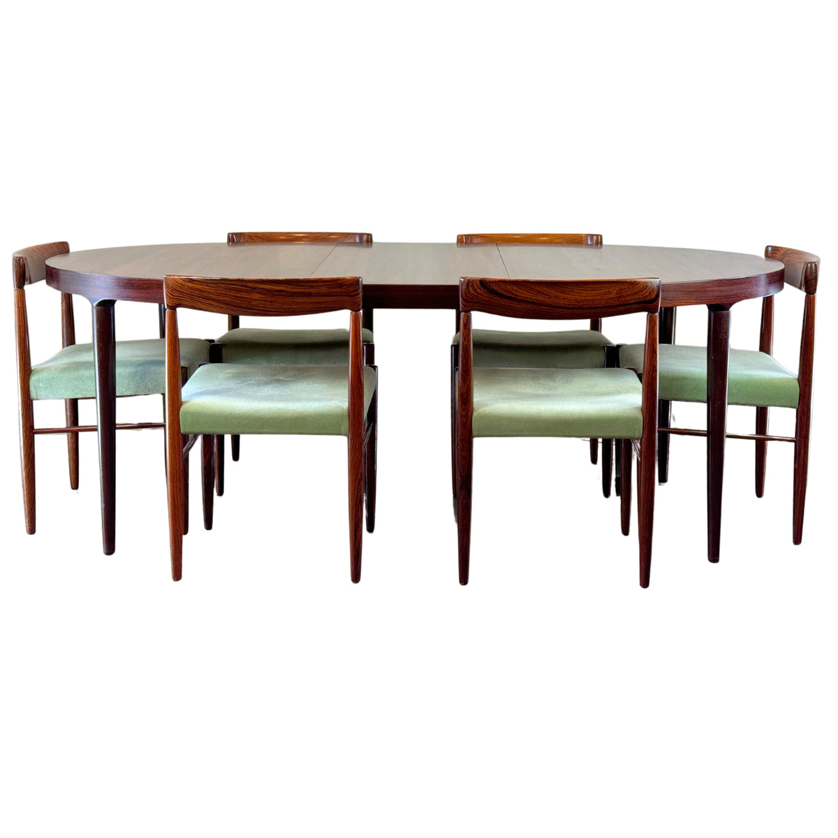 Rosewood Dining Chairs by H.W. Klein for Bramin