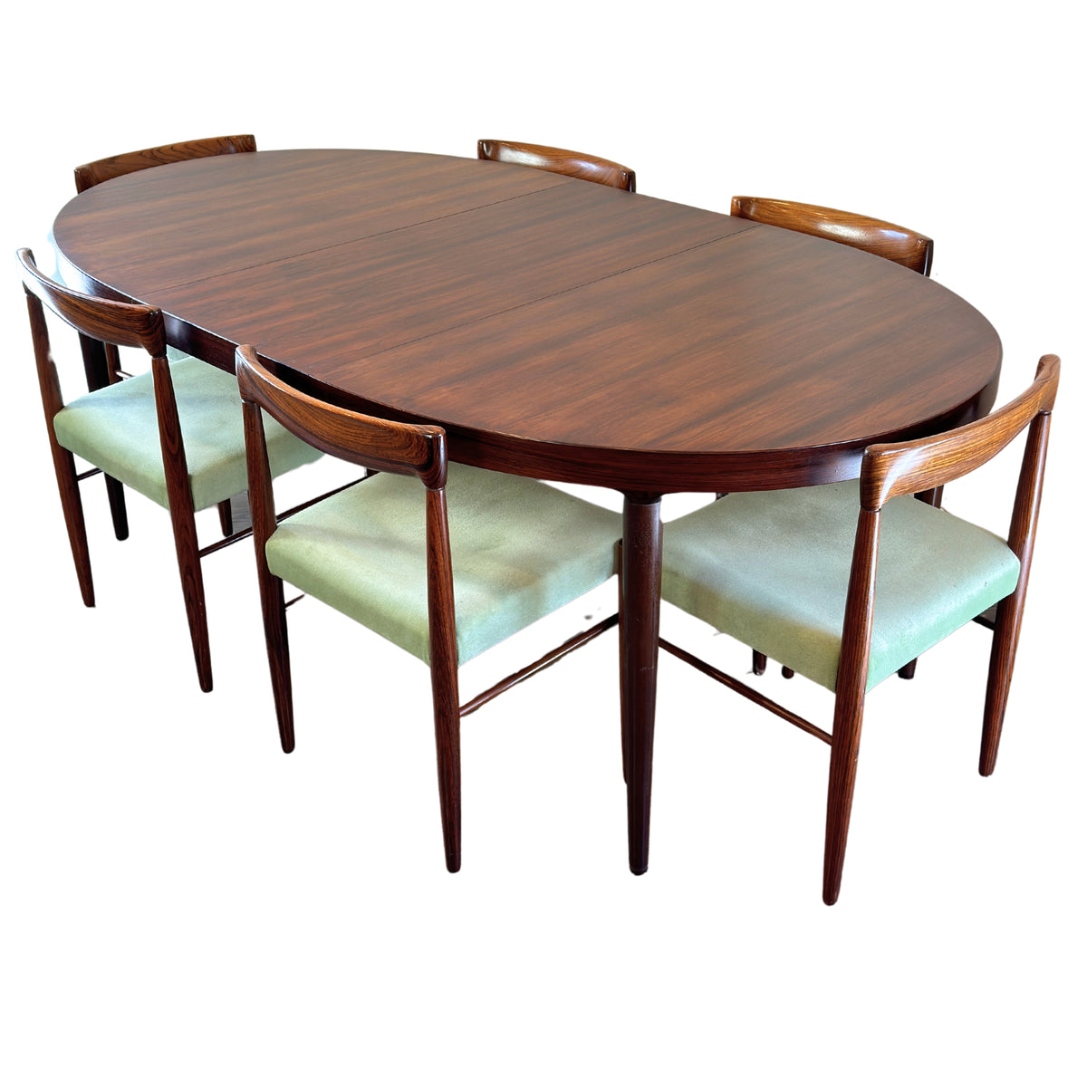 Rosewood Dining Chairs by H.W. Klein for Bramin