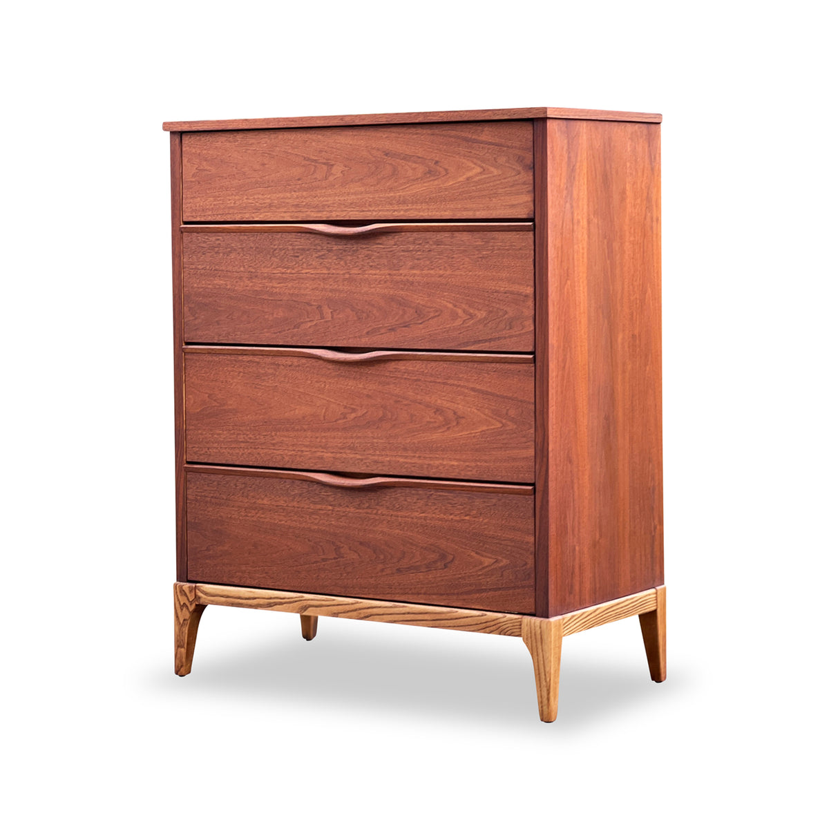 Walnut Highboy by Kaufman