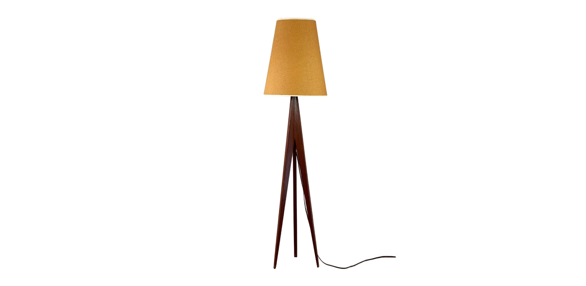 Teak Floor Lamp