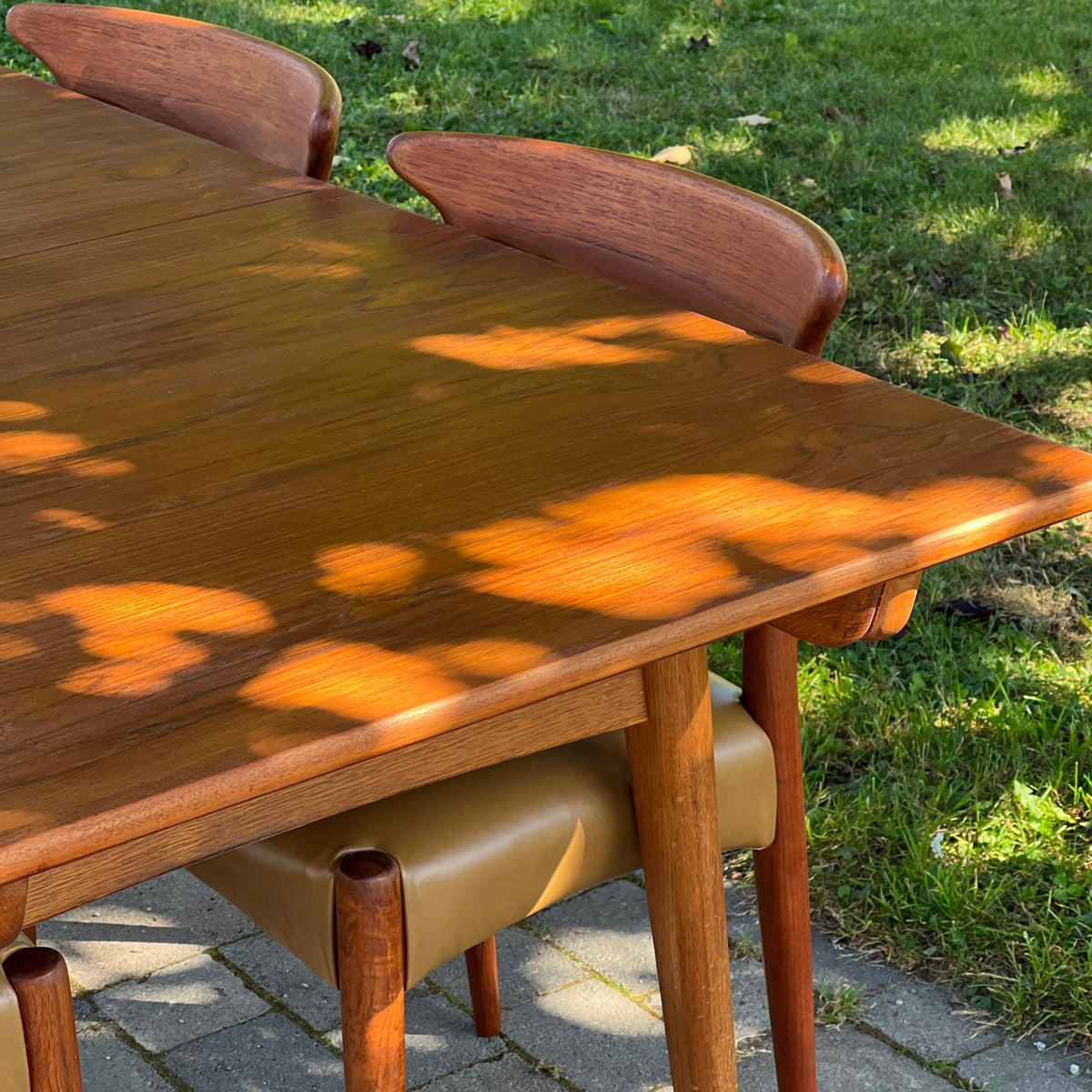 Teak Extendable Dining Table