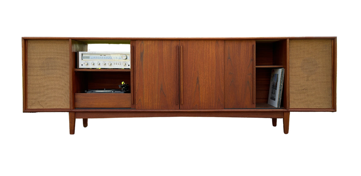 XL Teak Stereo Cabinet