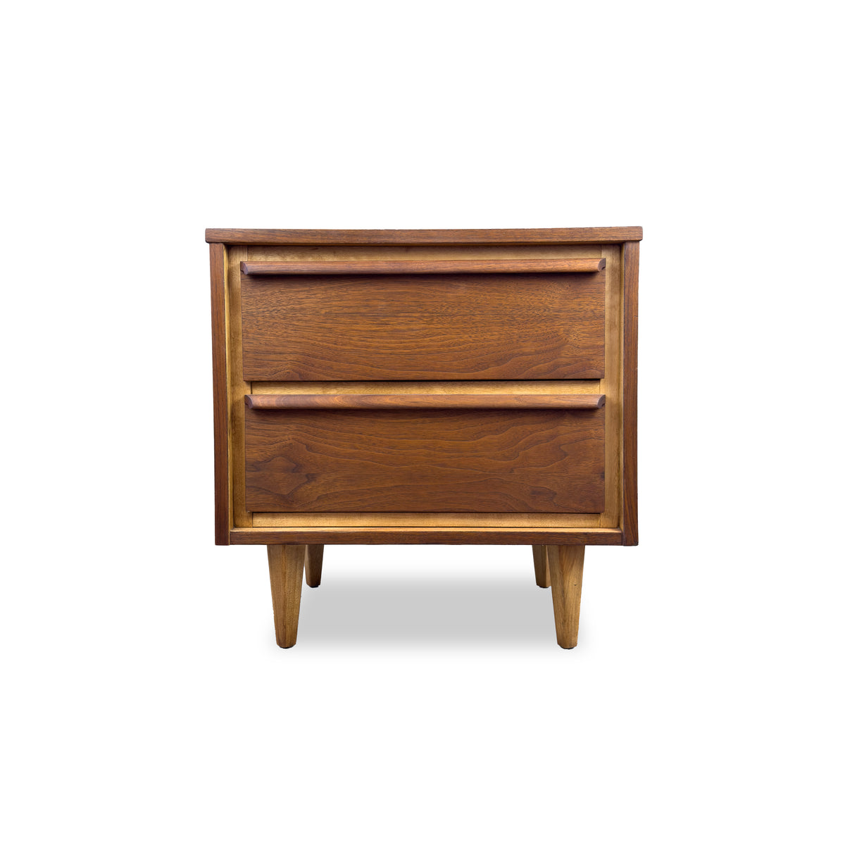 Walnut Nightstand by HPL