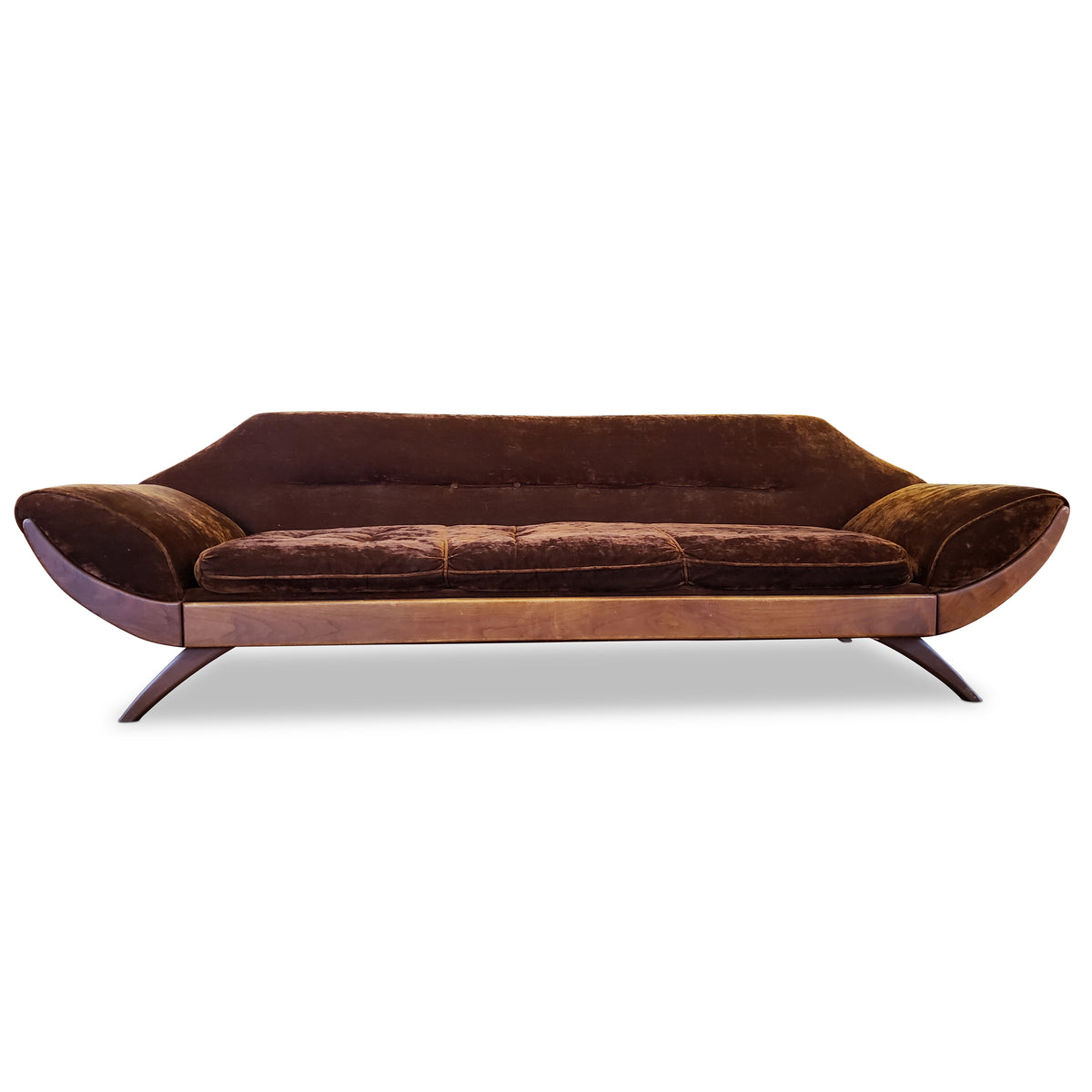 Vintage Mid Century Gondola Sofa 