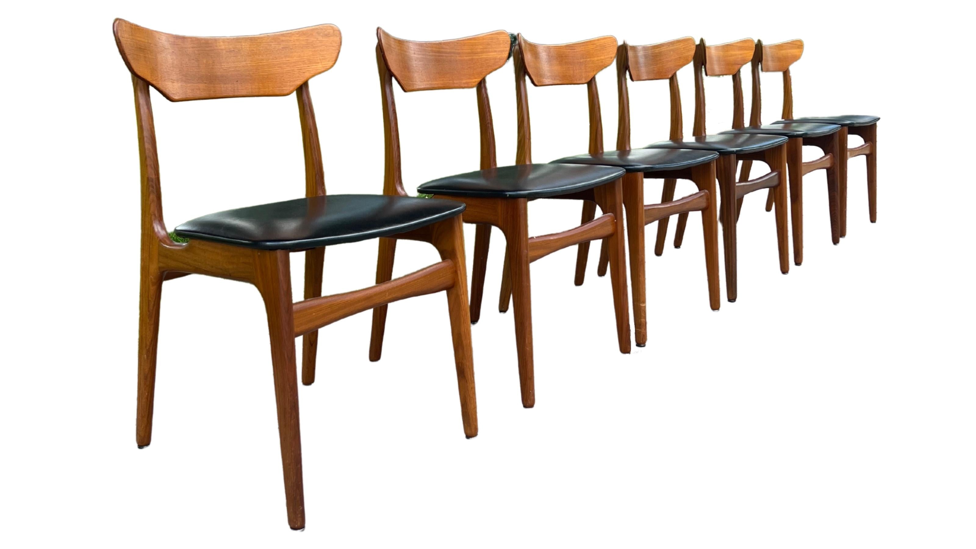 Schiønning & Elgaard Teak Chairs - Decade Five Furniture Co.