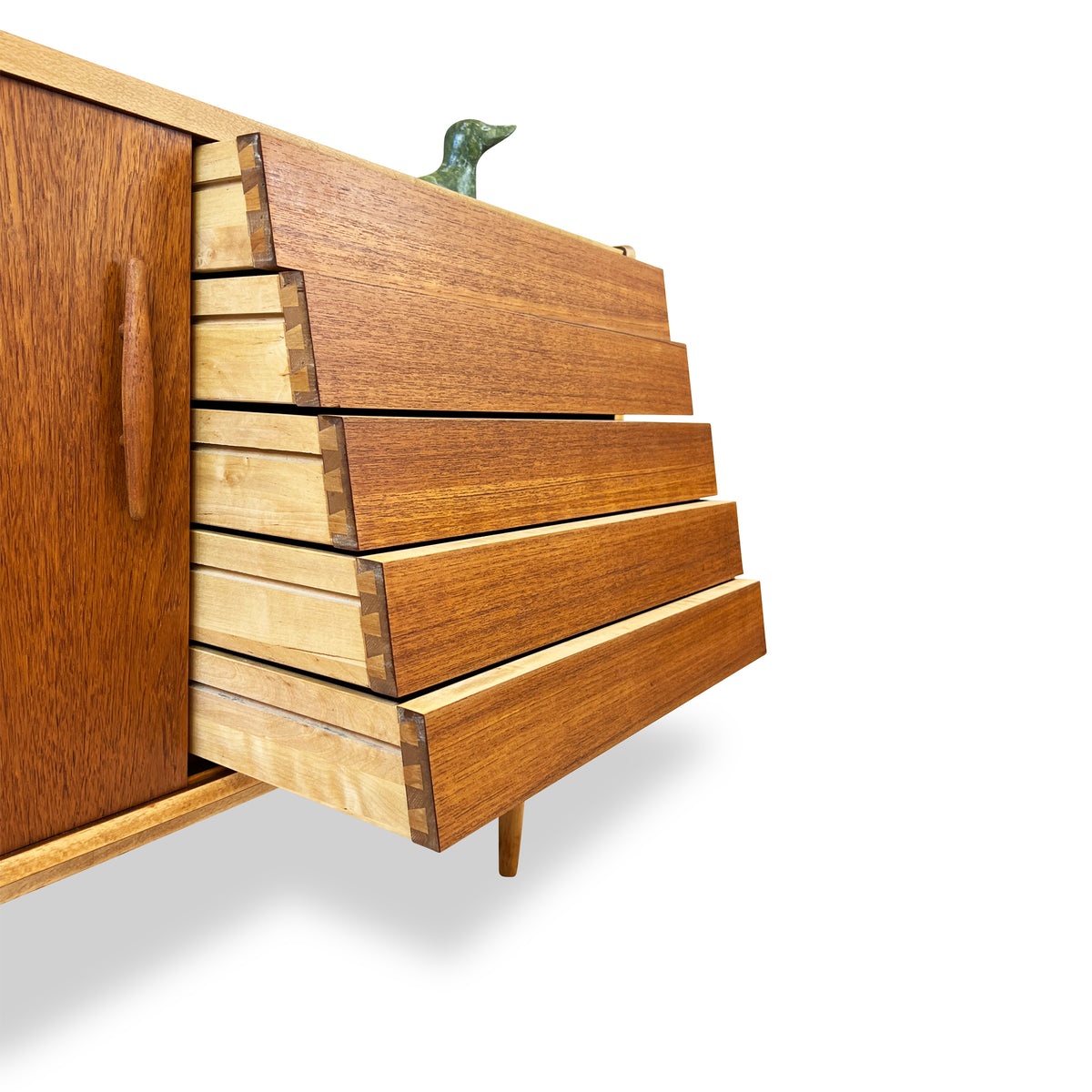 Teak and Beech Sideboard by Troeds