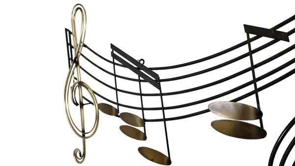 Curtis Jere Musical Notes Sculpture - Decade Five Furniture Co.