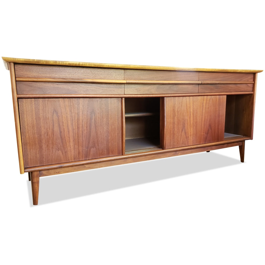 Mid Century Walnut Sideboard By Gibbard