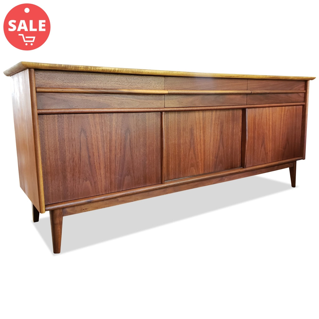 Mid Century Walnut Sideboard By Gibbard